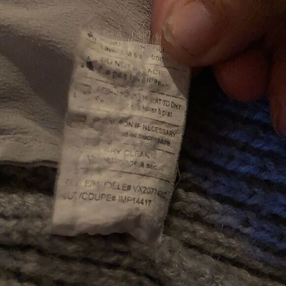 Vince Grey Yak/Wool Honeycomb Knit Jacket Cardigan - Picture 6 of 7